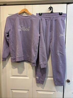 Bloch Lavender Pullover Sweatshirt and Joggers Set